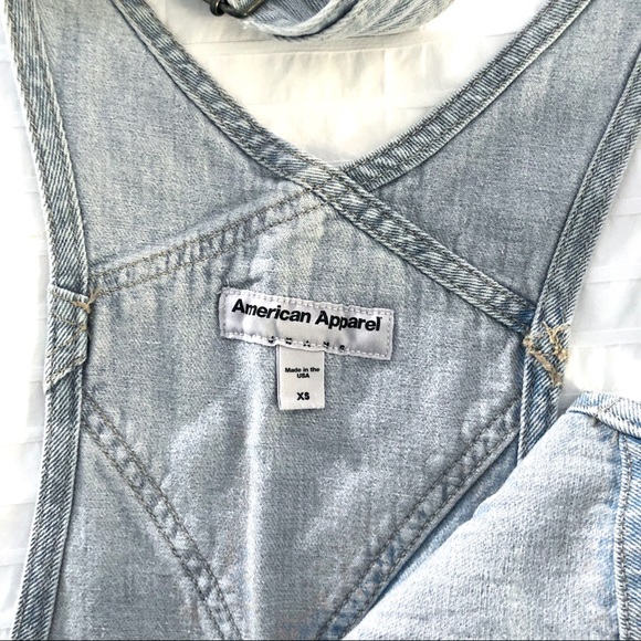 American Apparel 🇺🇸 jean overalls/ short-alls - Picture 11 of 16